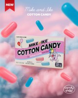 Mike and Ike Cotton Candy 120g  Cukierki o smaku waty cukrowej