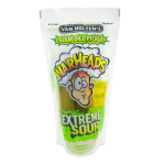 Van Holten's Sour Dill Pickle Warheads Extreme 242g Ekstremalnie kwaśny ogórek konserwowy w zalewie o smaku cukierków Warheads
