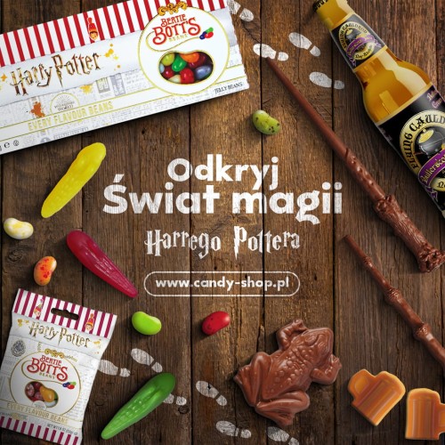 Harry Potter Jelly Slugs 56g Żelki o smaku owocowym