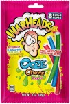 Warheads Ooze Chewz Ropes 85g Kwaśne żelki z nadzieniem o smaku owocowym