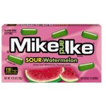 Mike and Ike Sour Watermelon 120g Kwaśne cukierki o smaku arbuzowym