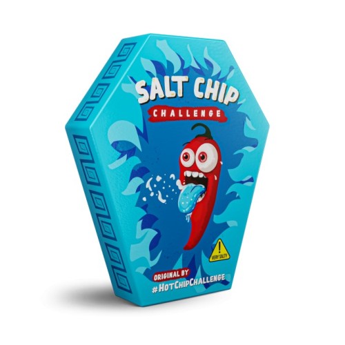 Hot Chip Salt Chip Challenge 8g Ekstremalnie słony chips kukurydziany
