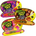 Bazooka Juicy Drop Xtreme Gummies 57g Żelki z pisakiem z extremalnie kwaśnym żelem o smaku cola lub wiśniowo- jagodowym lub lemoniady truskawkowej