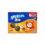 Oreo Mini Sea Salt Caramel 120g Mini czekoladowe ciasteczka Oreo o smaku słonego karmelu