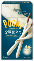 Pocky Rich Vanilla in Double White Chocolate 52.2g Paluszki w dwuwarstwowej polewie o smaku białej czekolady i wanilii