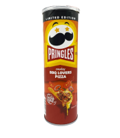 Pringles BBQ Lovers Pizza 102g Chipsy o smaku pizzy z sosem BBQ