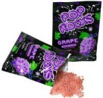 Pop Rocks Grape Popping Candy 9,5g Strzelające cukierki o smaku winogronowym
