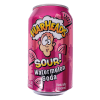 Warheads Sour Watermelon Soda 330ml Kwaśny napój gazowany o smaku arbuzowym