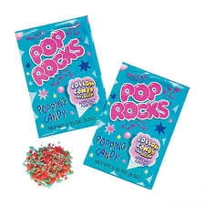 Pop Rocks Cotton Candy Popping Candy 9,5g Strzelające cukierki o smaku waty cukrowej