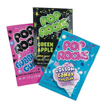 Pop Rocks Cotton Candy Popping Candy 9,5g Strzelające cukierki o smaku waty cukrowej