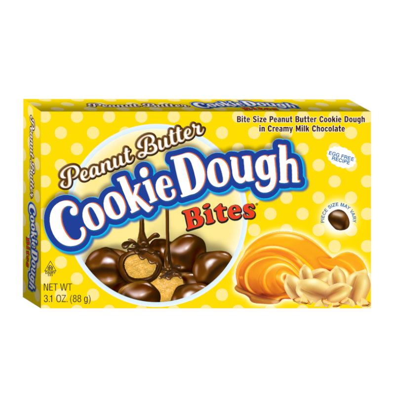 Cookie Dough Bites Peanut Butter 88g Mini ciasteczka o smaku kremu orzechowego