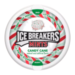 Ice Breakers Mints Candy Cane Christmas 42g Cukierki do ssania BEZ CUKRU o smaku świątecznej laski cukrowej