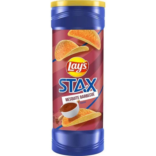Lay's Stax Mesquite Barbecue 155,9g Chipsy o smaku grilowym