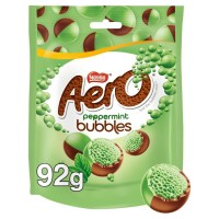 Aero Peppermint Bubbles 92g Napowietrzane kuleczki o smaku czekoladowo- miętowym