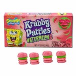 SpongeBob Gummy Krabby Patties Watermelon 72g Żelki "burgery" o smaku arbuzowym