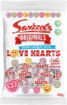 Swizzels Love Hearts 127g Cukierki musujące "serduszka" o smaku owocowym