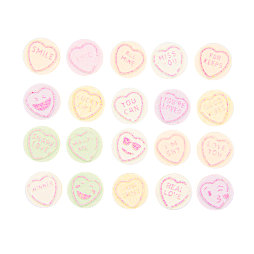 Swizzels Love Hearts 4 Pack 105g Cukierki musujące "serduszka" o smaku owocowym