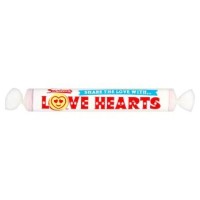 Swizzels Love Hearts 39g Cukierki musujące "serduszka" o smaku owocowym