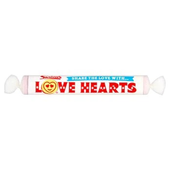 Swizzels Love Hearts 39g Cukierki musujące "serduszka" o smaku owocowym