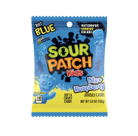 Sour Patch Kids Blue Raspberry 102g Kwaśne żelki o smaku niebieskiej maliny