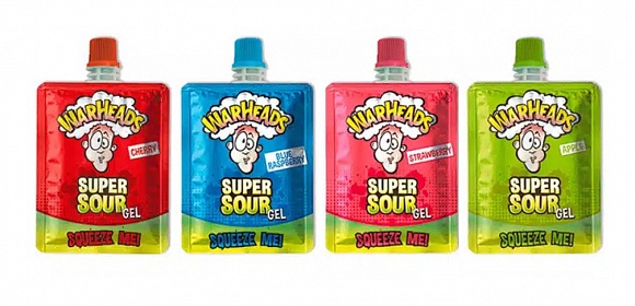 Warheads Super Sour Squeeze Me Gel 20g Kwaśny żel o smaku owocowym