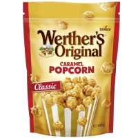 Werther's Original Caramel Popcorn Classic 140g Popcorn o smaku śmietankowo- karmelowym