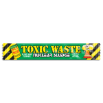 Toxic Waste Nuclear Sludge Chew Bar Sour Apple 20g Ekstremalnie kwaśna guma rozpuszczalna o smaku jabłkowym