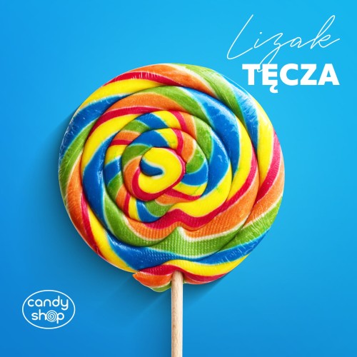 Lizak "Tęcza" 100g o smaku tutti frutti