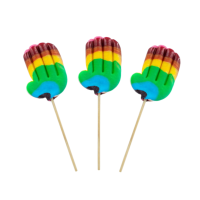 Lizak "Rączka" 100g o smaku tutti frutti