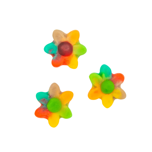 Żelki "Kwiatki Multicolor" 1kg o smaku owocowym