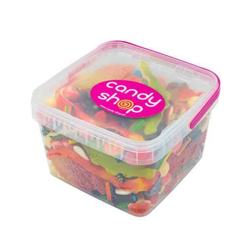 Mix Żelek Candy Shop w wiaderku 2kg o smaku owocowym