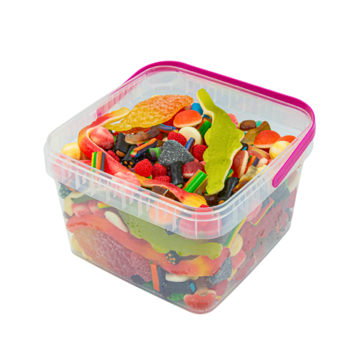 Mix Żelek Candy Shop w wiaderku 2kg o smaku owocowym