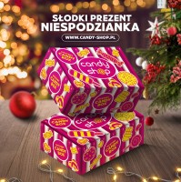 Christmas Candy Mystery Box Świąteczne Pudełko Niespodzianka Prezent na Boże Narodzenie Surprise Box