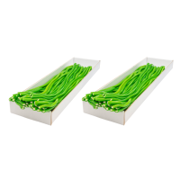 Zestaw 2x Żelki "Mega Kable Mega Żele Jabłko" 3,2kg 40szt. o smaku jabłkowym