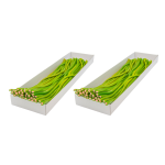 Zestaw 2x Żelki "Mega Kable Mega Żele Arbuz" 3,2kg 40szt. o smaku arbuzowym