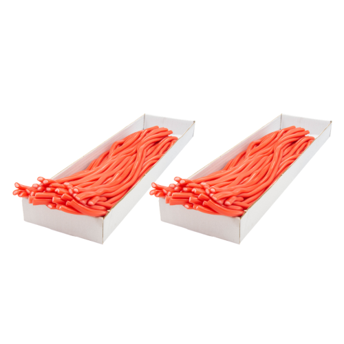 Zestaw 2x Żelki "Mega Kable Mega Żele Guma Balonowa" 3,2kg 40szt. o smaku gumy balonowej