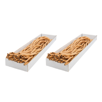 Zestaw 2x Żelki "Mega Kable Mega Żele Karmelowe" 3,2kg 40szt. o smaku karmelowym