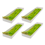Zestaw 4x Żelki "Mega Kable Mega Żele Arbuz" 3,2kg 40szt. o smaku arbuzowym