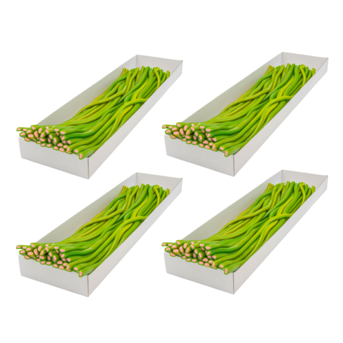 Zestaw 4x Żelki "Mega Kable Mega Żele Arbuz" 3,2kg 40szt. o smaku arbuzowym