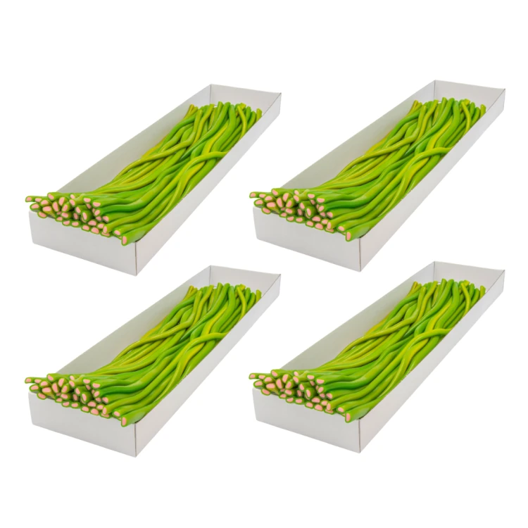 Zestaw 4x Żelki "Mega Kable Mega Żele Arbuz" 3,2kg 40szt. o smaku arbuzowym