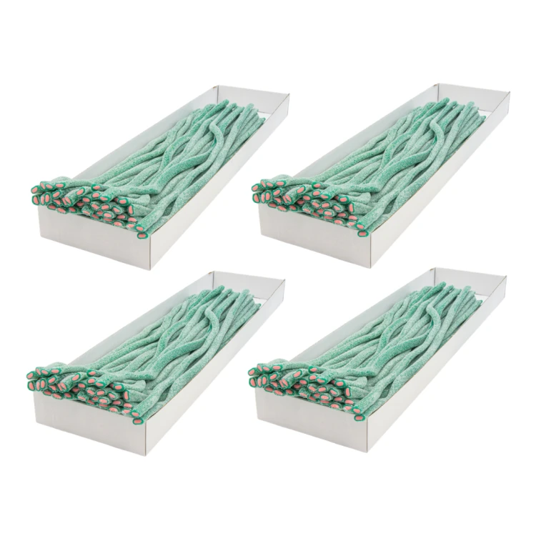 Zestaw 4x Kwaśne Żelki "Mega Kable Mega Żele Kwaśne Energy" 3,2kg 40szt. o smaku napoju energetycznego