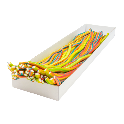Zestaw 4x Żelki "Mega Kable Mega Żele Multicolor" 3,2kg 40szt. o smaku owocowym