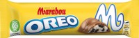 Marabou Oreo 37g Czekolada mleczna z kawałkami ciasteczek kakaowych i kremem o smaku waniliowym