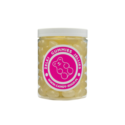 Żelki "Białe Fasolki Jelly Beans" 300g o smaku ananasowym