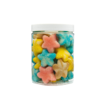 Żelki "Gwiazdki Mix" w cukrze 200g o smaku jogurtowo-owocowym