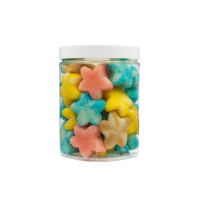 Żelki "Gwiazdki Mix" w cukrze 200g o smaku jogurtowo-owocowym