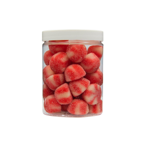 Żelki "Jogurt" w cukrze 200g o smaku jogurtu i truskawki
