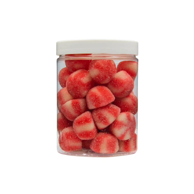 Żelki "Jogurt" w cukrze 200g o smaku jogurtu i truskawki