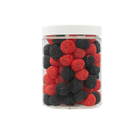 Żelki "Mini Owoce Leśne Malinki Jeżynki" 200g o smaku owocowym
