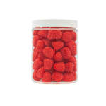 Żelki "Mini Czerwone Malinki Jeżynki" 200g o smaku owocowym
